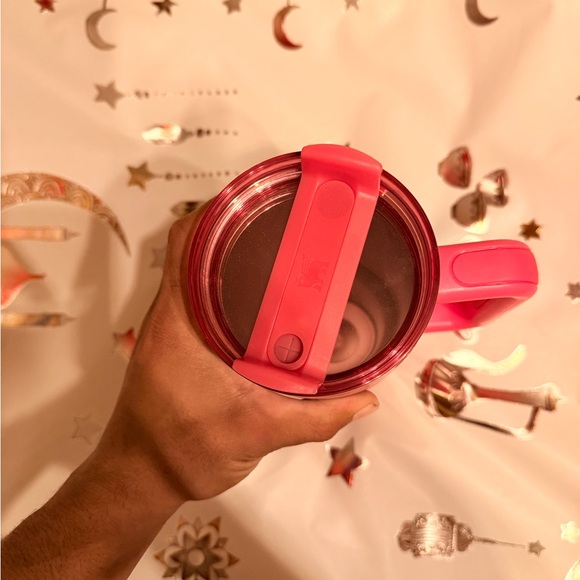 Stanley 40 oz lilo and stitch Pink Tumbler with Handle - Picture 2 of 2